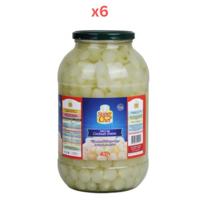 Super Chef Cocktail Onion In Glass Jar 2Ltr (Pack Of 6)