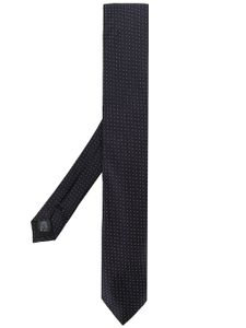 Dolce & Gabbana narrow polka-dot tie - Blue