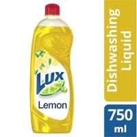 Lux Liquid Lemon Dishwashing Liquid 750ml (UAE Delivery Only)