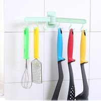 Foldable Wall Towel Hanger Hook Towel Rack Holder Clothes Hanging Space Save Rack