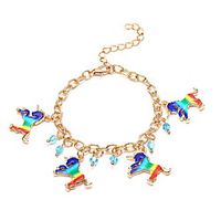 Women's Chain Bracelet Classic Horse Sweet Alloy Bracelet Jewelry Gold For Date Festival miniinthebox - thumbnail