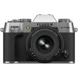 Fujifilm X-T50 Mirrorless Camera with XF 16-50mm f/2.8-4.8 Lens, Silver