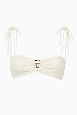 Talua Smocked Bikini Top Talua Smocked Bikini Top