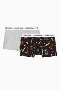 Logo Stretch Cotton Boxer Shorts, Set of 2