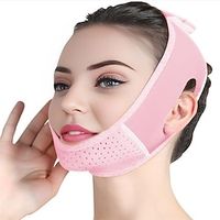 Double Chin Eliminator - V Line Lifting Mask with Chin Strap for Double Chin for Women -Face Lift, Prevent Sagging, V Shaped Slimmer - Innovative Lifting Tech (Pink) Lightinthebox - thumbnail