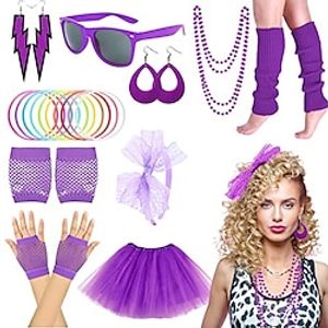 Retro Vintage 1980s Outfits Masquerade Women's Cosplay Costume Halloween Party  Evening Festival Skirts Lightinthebox