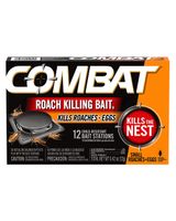 Combat Max 12 Month Roach Killing Bait Pack of 12 Combat Max 12 Month Roach Killing Bait Pack of 12