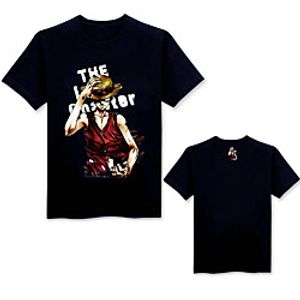 Inspired by One Piece Monkey D. Luffy Hoodie 100% Polyester Anime Flash Hoodie For Women's / Men's miniinthebox