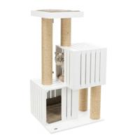 Trixie Be Nordic Skadi Scratching Post For Cats - White, 114Cm