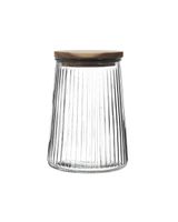 Cook Concept 950ML Top Acacia Glass Jar