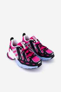 Womens EQT Gazelle Shoes  Pink/Black/Blue Combo