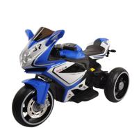Megastar Ride on D3 excel 3 Wheel Ride-On Electric Bike with Eva wheels & hand acceleration NEL1166-BLU