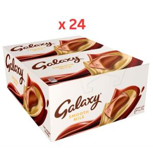 Galaxy Smooth Milk Chocolate 36g Box Of 24