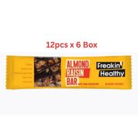 Freakin Healthy Choco Almond Raisin Bar 6X12X40G