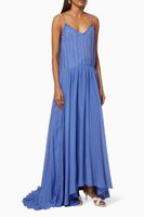 Petra Maxi Dress in Cotton - thumbnail