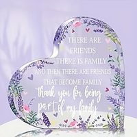 Acrylic Friendship Gift Party Decoration Lavender Gift Girlfriend Gift Best Friend Gift Friend Birthday Gift Lightinthebox