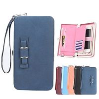 Credit Card Holder Wallet PU Leather Name Card Holder Multi Credit Card Protector for Women miniinthebox - thumbnail