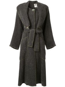 Fendi Pre-Owned long coat - Grey