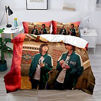 3-Piece Duvet Cover Set Hotel Bedding Sets Comforter Cover with Soft Lightweight Thicken Fabric, Include 1 Duvet Cover, 2 Pillowcases for Double/Queen/King(1 Pillowcase for Twin/Single) miniinthebox 3-Piece Duvet Cover Set Hotel Bedding Sets Comforter Cover with Soft Lightweight Thicken Fabric, Include 1 Duvet Cover, 2 Pillowcases for Double/Queen/King(1 Pillowcase for Twin/Single) miniinthebox