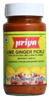 Priya Lime Ginger Pickle In Lime Juice 300g