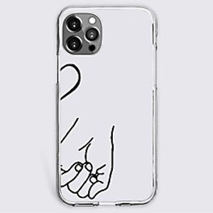 Curve Fashion Phone Case For Apple iPhone 12 iPhone 11 iPhone 12 Pro Max Unique Design Protective Case Shockproof Back Cover TPU miniinthebox