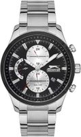 Slazenger Men's Multi Function Black Dial Watch - SL.9.6511.2.02