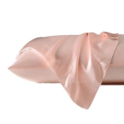 100% Mulberry Silk Pillowcase for Hair and Skin Health,Soft and Smooth Luxury Silk Pillow Cover,Double Side 19 Momme Natural Silk Pillow Case Envelope Closure ,1pc Lightinthebox 100% Mulberry Silk Pillowcase for Hair and Skin Health,Soft and Smooth Luxury Silk Pillow Cover,Double Side 19 Momme Natural Silk Pillow Case Envelope Closure ,1pc Lightinthebox