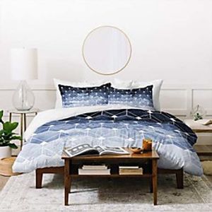3-Piece Duvet Cover Set Hotel Bedding Sets Comforter Cover with Soft Lightweight Microfiber Include 1 Duvet Cover 2 Pillowcases for Double/Queen/King(1 Pillowcase for Twin/Single) miniinthebox