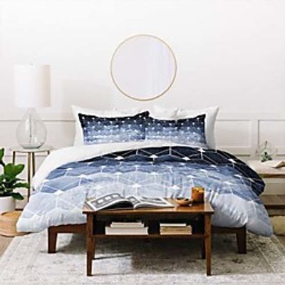 3-Piece Duvet Cover Set Hotel Bedding Sets Comforter Cover with Soft Lightweight Microfiber Include 1 Duvet Cover 2 Pillowcases for Double/Queen/King(1 Pillowcase for Twin/Single) miniinthebox