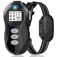 Dog Shock Collar-Obvious Training Effect Dog Training Collar with Remote for Large Medium Small Dogs Rechargeable E-Collar Waterproof Collars with Flashlight Beep Vibration and Shock Training Modes Lightinthebox - thumbnail