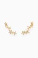 Star Stacked Pavé CZ Earrings Star Stacked Pavé CZ Earrings