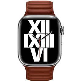 Apple Leather Link 41mm M/L Umber