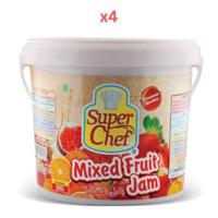 Super Chef Jam Fruit 5 Kg (Pack Of 4)