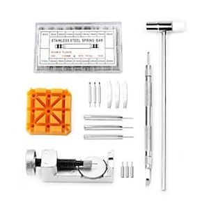 Watch Band Strap Link Pins Remover Repair Tool,17 in 1 Kit miniinthebox