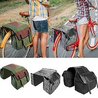 Storage Trunks Bike Hanging Bag Bike Rear Rack Bag Large Capacity Waterproof Bike Trunk Bag Bike Saddle Shopping Bag Support Width Less Than 13 Inches Of The Bike Frame Lightinthebox