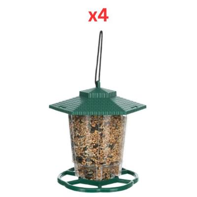 Trixie Feeding Lantern For Birds 300ml - Green 17cm (Pack Of 4)