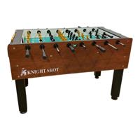 Knight Shot Foosball Table - Brown