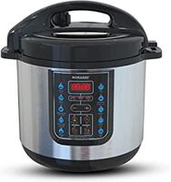 Sonashi 8 Litres Electric Pressure Cooker-(Silver)-(SPC-801D) Sonashi 8 Litres Electric Pressure Cooker-(Silver)-(SPC-801D)