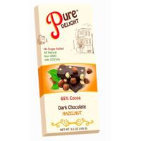 Pure Delight Hazelnut Dark Chocolate 80 Gr Carton