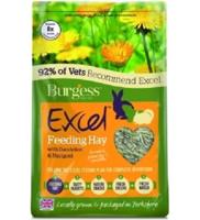 Burgess Excel Dandelion & Marigold Feeding Hay For Small Pets 1Kg