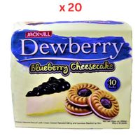 Jack N Jill Dewberry Blueberry Cheesecake (10*33G) 330Gm Pack Of 20 (UAE Delivery Only) Jack N Jill Dewberry Blueberry Cheesecake (10*33G) 330Gm Pack Of 20 (UAE Delivery Only)