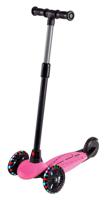 Megastar Coolwheels Dragon 3 Wheels Kick Scooter With LED Light For Age 3-5 Years Kids - Pink (UAE Delivery Only)