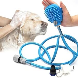 Pet Massager, Dog Bath Brush Silicone Massage Pet Bath Brush Supplies For Dog And Cat miniinthebox