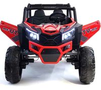 Megastar Ride On 24V Giant Goblin Electric Jeep 2 seater with Remote Control, Red - XMX613-Red (UAE Delivery Only)