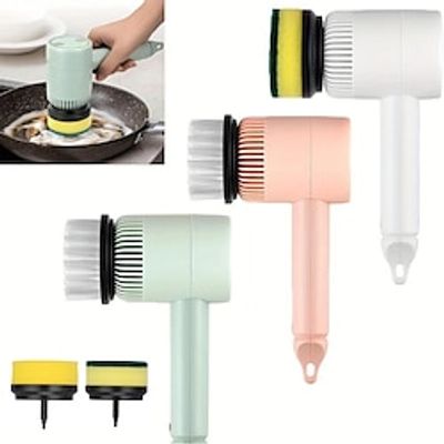 Dishwashing Brush Electric Cleaning Brush Automatic Wireless USB Rechargeable Professional Kitchen Bathtub Tile Cleaning Brushes miniinthebox