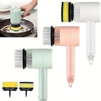 Dishwashing Brush Electric Cleaning Brush Automatic Wireless USB Rechargeable Professional Kitchen Bathtub Tile Cleaning Brushes miniinthebox - thumbnail