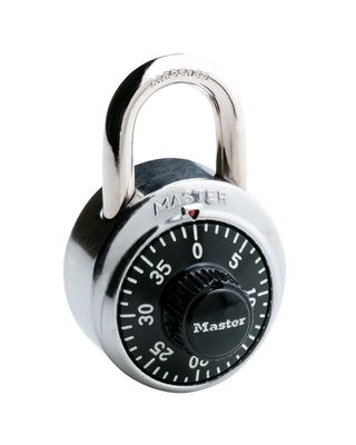 Master Lock Combination Black Padlock