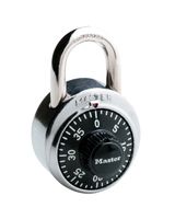 Master Lock Combination Black Padlock - thumbnail