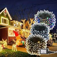 Christmas String Lights for Outdoor  Indoor, Waterproof Led Fairy Light With 8 Modes, Xmas Tree Lights Plug In for Holiday Party Wedding Decoration Lightinthebox - thumbnail