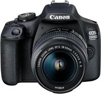 Canon 2728C003 Eos 2000D 18-55 Is, 24.1 Mp, Dslr Camera, Black, B07B322GL5 - thumbnail